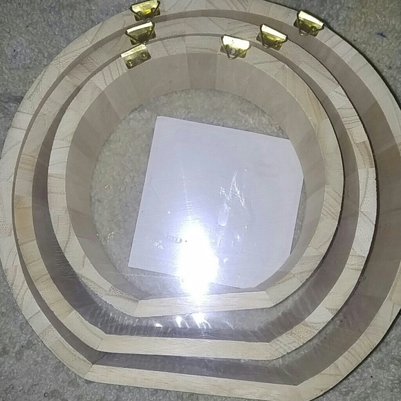 Wall hanging wooden decoration - Picture 2 of 2